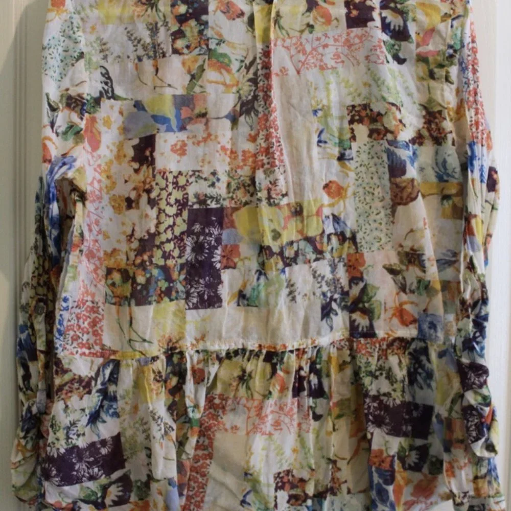 Maeve - Quilt Pattern Peasant Blouse (Size 10) - Picture 3 of 3
